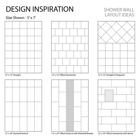 12 x 24 shower tile layout|How to Plan Your Shower Tile Layout